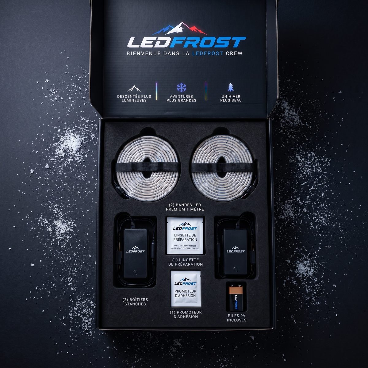 Contenu du kit LEDFROST